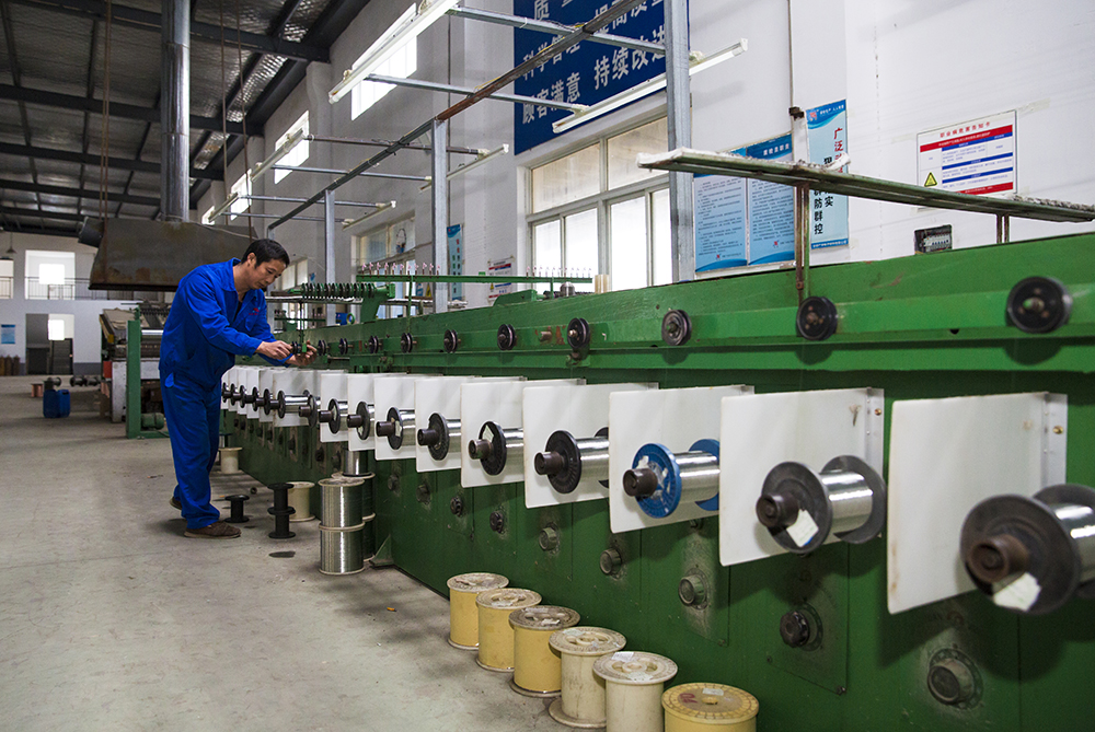 鍍錫絲生產區域